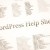 wordpress-help-sheet